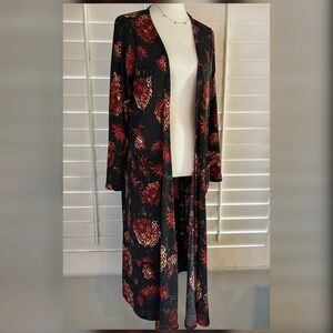 LULAROE • “Sarah” Maxi Cardigan Sweater (LG/fits 14-16)